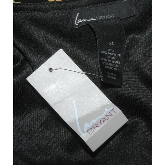 NWT Lane Bryant Sheath Dress Plus Size 26 Sleeveless Pockets Career Church NEW - Picture 11 of 12